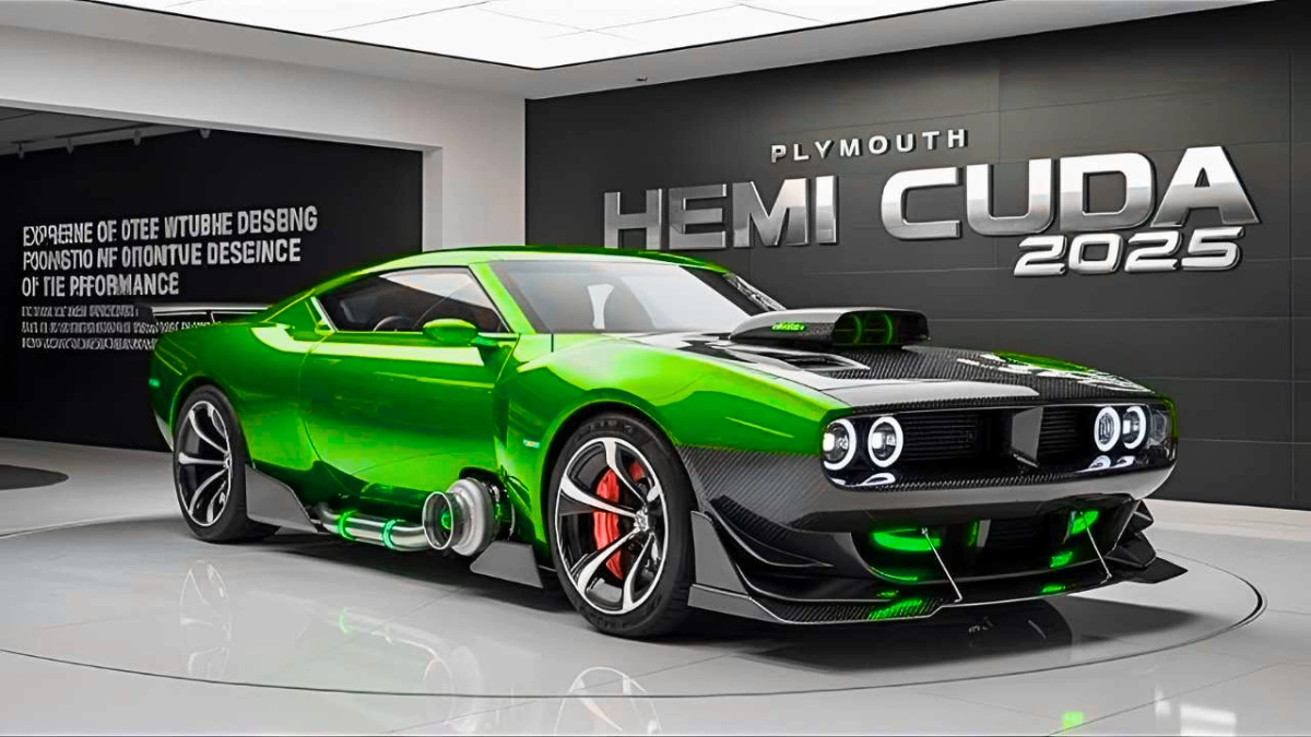 2025 Plymouth HEMI Cuda Unveiled