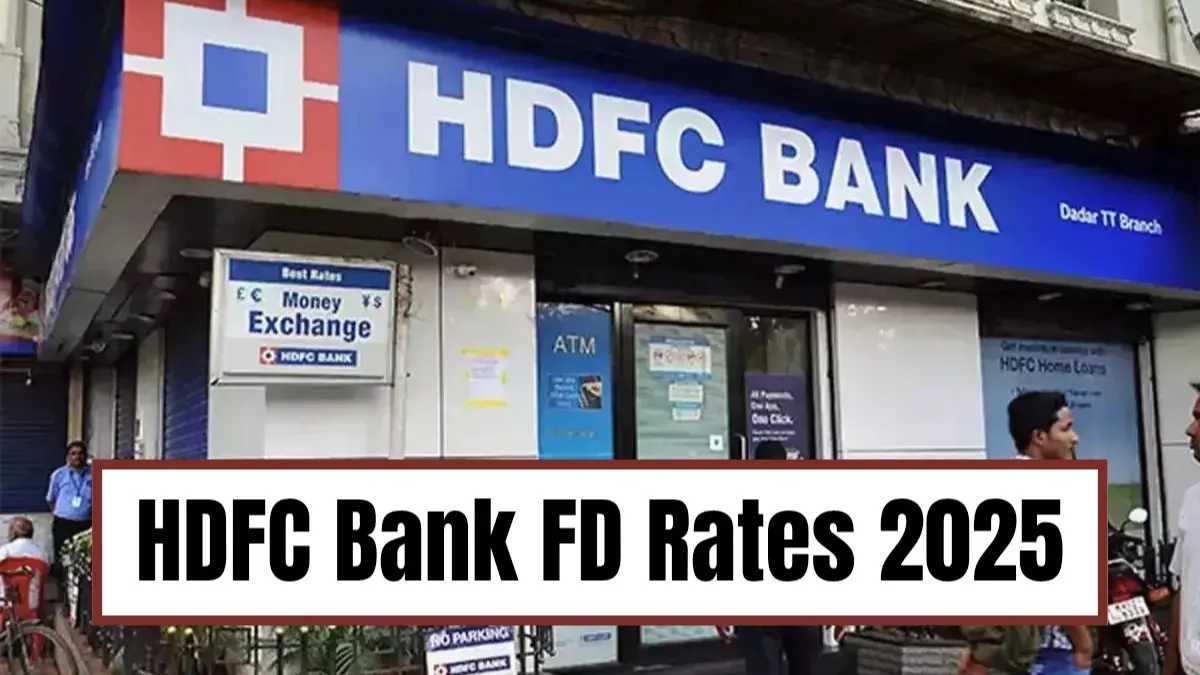 HDFC Bank FD Rates 2025