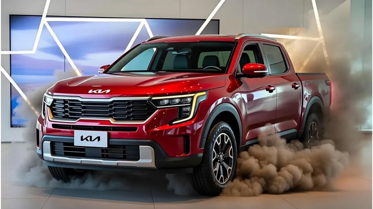 Kia Tasman 2026 Breaks Cover