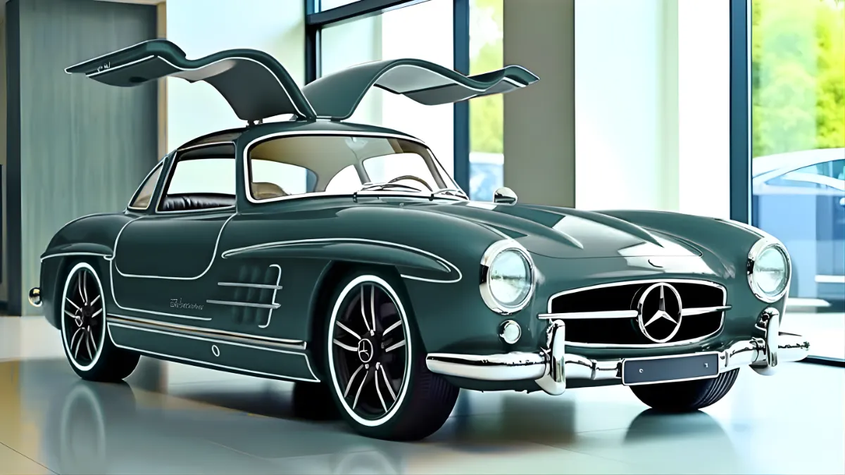 The 1955 Mercedes-Benz 300SL Gullwing